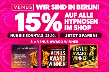 Erotische Hypnose auf der Venus Berlin 2026