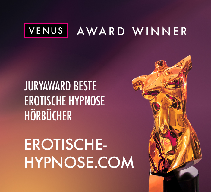Venus Berlin 2022: Award für "Beste erotische Hypnose-Hörbücher"